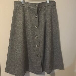 Gray womens skirt size 8